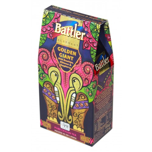 Battler Wild Rosehip, Hibiscus & Raspberry 100g Loose Tea in Carton Box